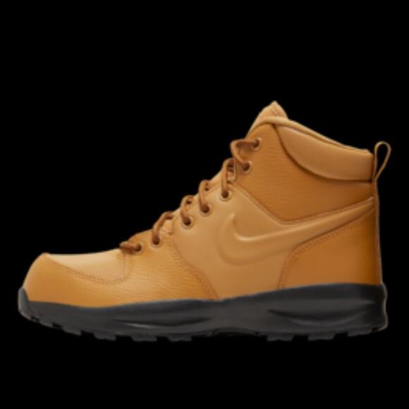 NIKE STYLE MANOA LTR (GS) WOMENS 5.5 SIZE CHILD 4Y COLORWAY WHEAT NEW - Picture 1 of 14